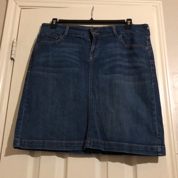 Old Navy Skirts Jean Skirt Poshmark